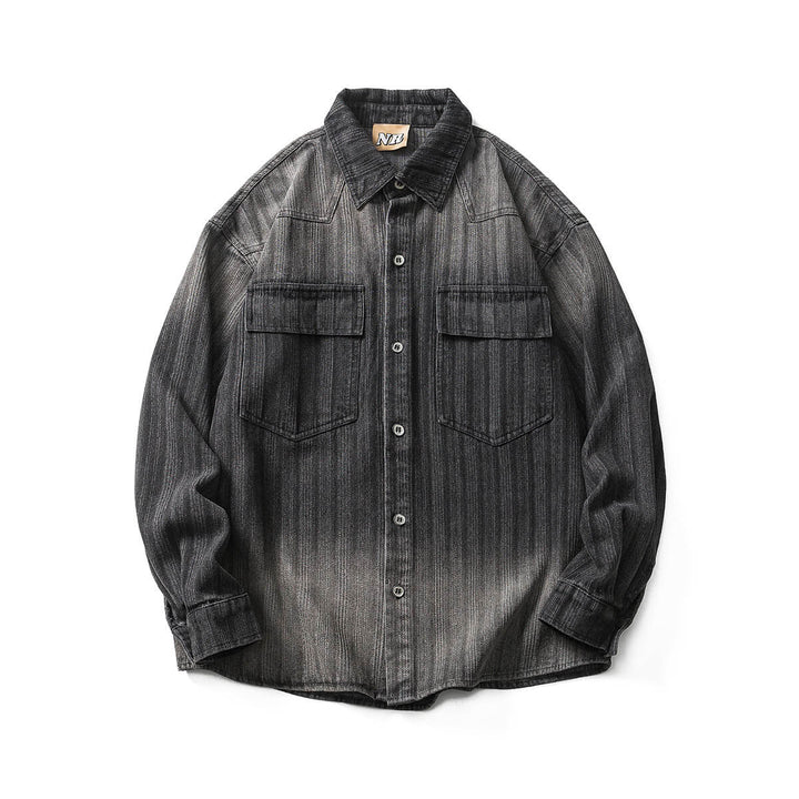 BLACKOUT STRIPE SHIRT