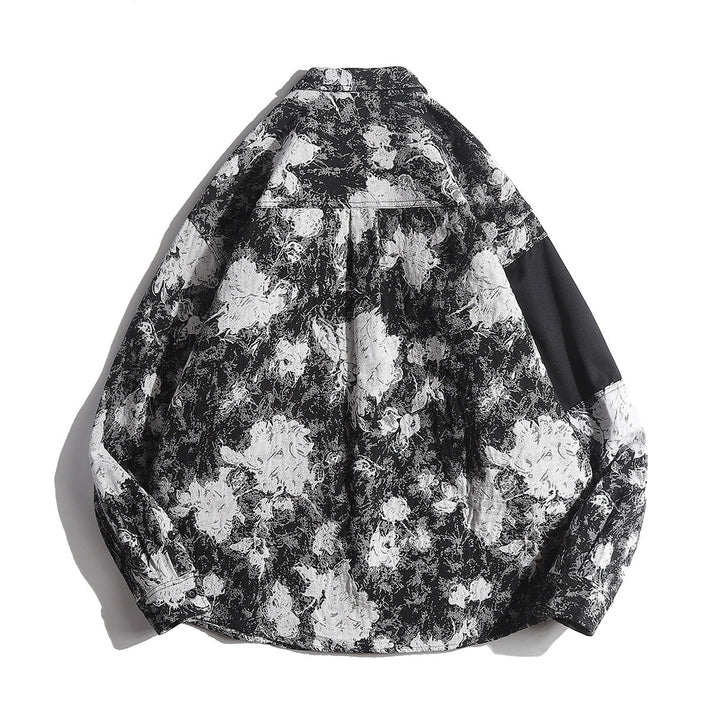 PATTERN FLORAL BLACK