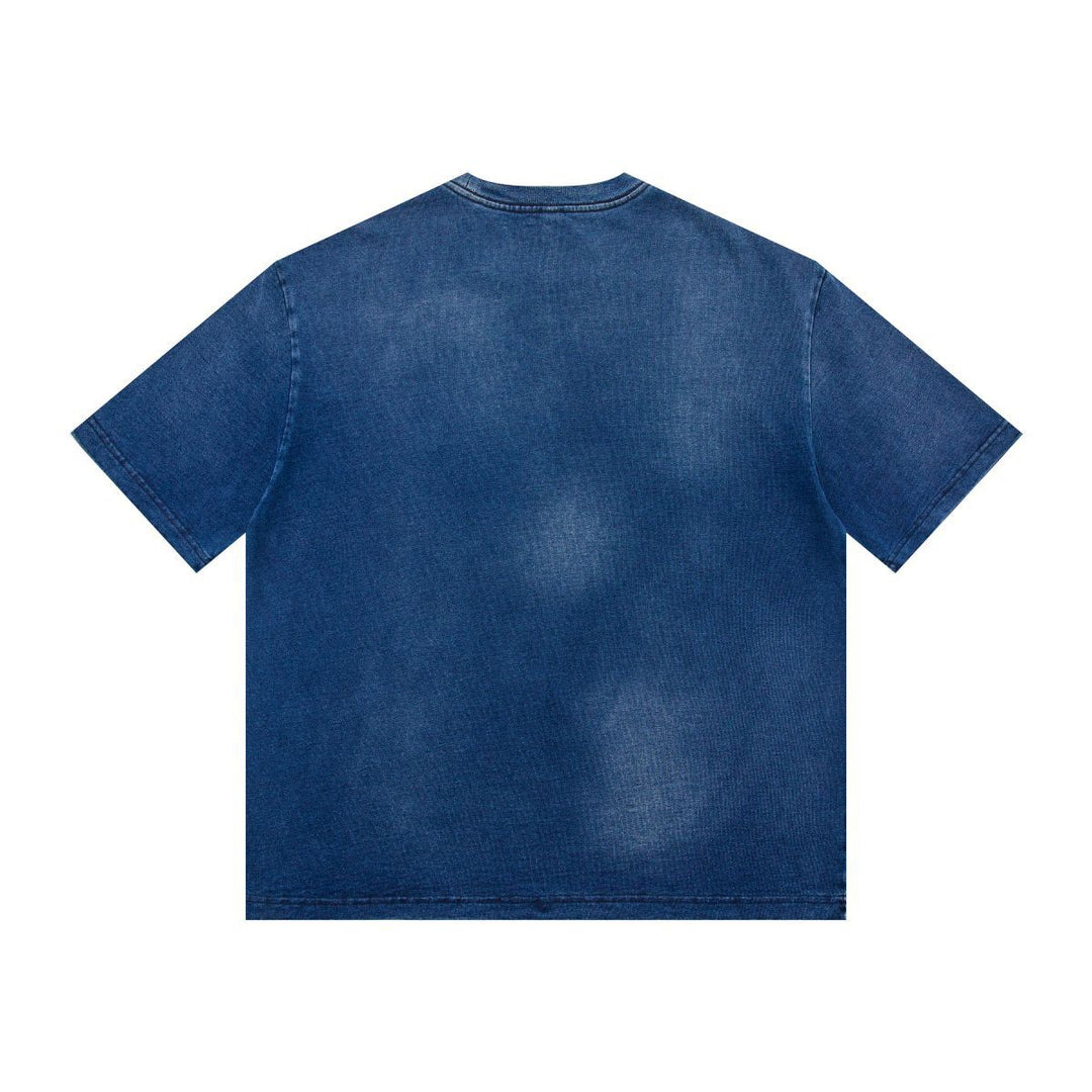 Indigo-Dyed T-Shirt