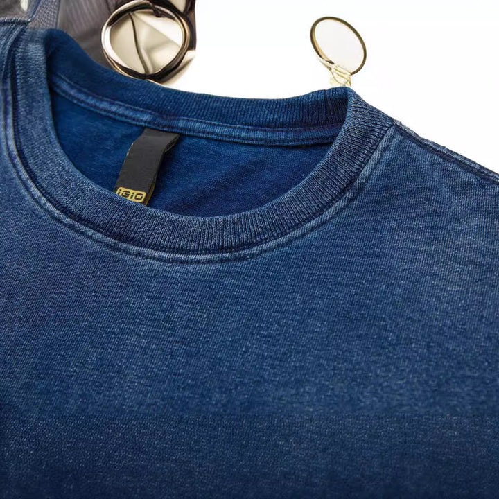 Indigo-Dyed T-Shirt