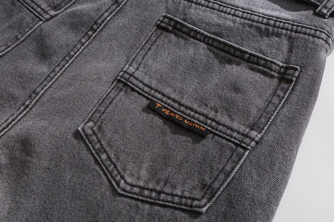 STRAIGHT DENIM BLACK